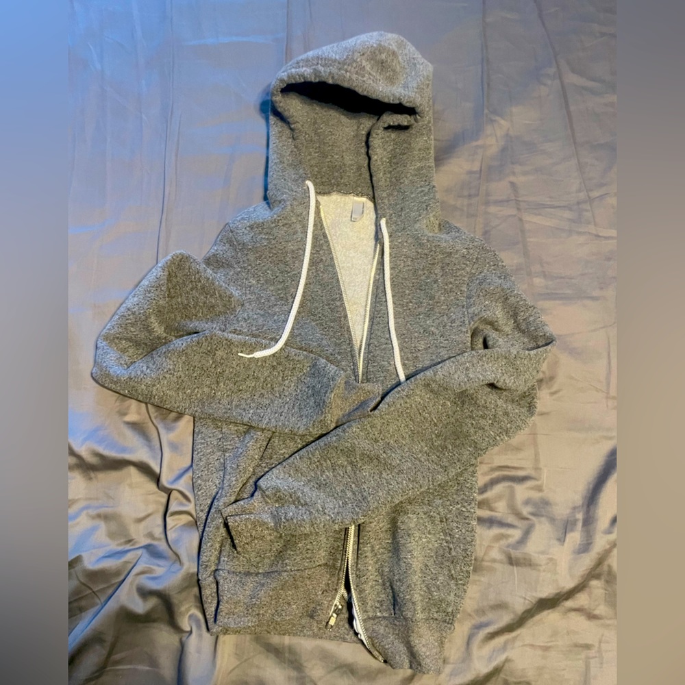 American apparel Heather great zip up hoodie
